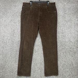 Mountain Khakis Corduroy Pants Men's 38x32 Brown Crest Cord Modern Fit Cotton